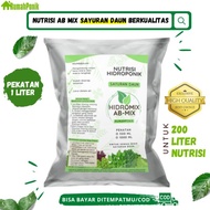 Pupuk Nutrisi AB Mix Sayuran Daun Pekatan 1 Liter Nutrisi Hidroponik