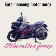 KURSI BONCENG ROTAN ANAK MOTOR AEROX FULL HITAM