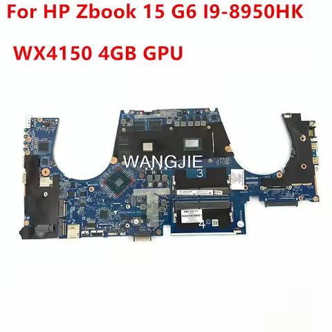 XW2C For HP Zbook 15 G6 Laptop Motherboard L28693-001 28693-601 DAXW2CMBAJ0 DSC P1000 4GB i7-8850H10