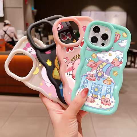 Cute Star K-Kirbys Phone Case for Xiaomi Redmi Note 14 13 12 12S 11 10 9 Pro Plus A3 A2 A1 14C 13C 1