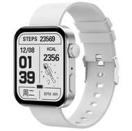 NK20智慧手錶藍牙通話心率資訊推送運動手環（白色）