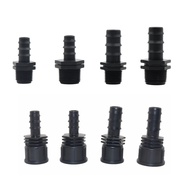 DN16 DN20 Pipe Fitting 1/2" 3/4" Male/Female Threaded Connector Barbed Plastic Garden Hose Connector