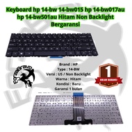 Keyboard hp 14-BW 14-BW015 14-BW017AU 14-BW501AU Black Non-Backlight Warranty
