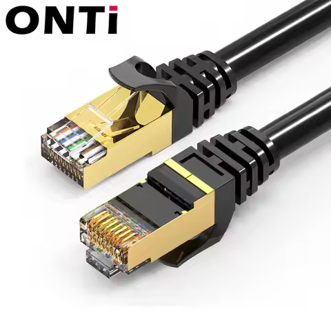 ONTi Ethernet Cable RJ45 Cat7 Lan Cable UTP RJ 45 Network Cable for Cat6 Compatible Patch Cord for M