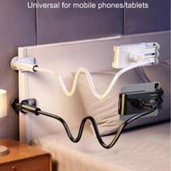 75cm/100cm/120cm 360° Rotating Mobile Phone & Tablet Holder, Spiral Base Slouchy Bracket Phone Holde