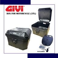 GIVI BOX FOR MOTORCYCLE BACK TOP CASE  MOTOSIKAL KOTAK BELAKANG 37L