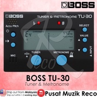 Boss TU-30 Metronome and Tuner Guitar Acoustic Electric Bass Tuner Metronome Kapok Gitar Akustik Elektrik Bass Tuner