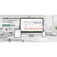 Payroll and Pay slip excel template + Allowance + Auto calculate EPF and SOCSO