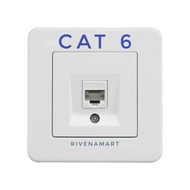 SCHNEIDER SAKLAR INTERNET / DATA OUTLET RJ45 CAT 6 LEONA