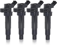 UF611 C1667 Ignition Coil Pack 4set Compatible with Kia Borrego Forte Koup Optima Rondo Hyundai Gene