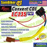 CDI Unit Converter Socket CDI PNP LC135 SRL110 SRL115 KRISS 1 2 KRISS120 WAVE110 WAVE125 NOUVO-LC EX