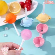 LILAC Silicone Ice Molds, DIY Mini Silicone Popsicle Mold, Popsicle Tools with Removable Lids Reusable Ice Pop Mold Bar