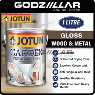 1L Jotun Gardex Premium Gloss Wood &amp; Metal (Gloss) | Cat Kayu &amp; Besi (Kilat) | Cat Minyak