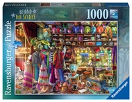 Aimee Stewart Behind the Scenes 1000 Piece Jigsaw Puzzles for Adults and Kids Age 12 Years Up, Black