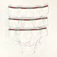 COD OMNI Classic Cotton Hipster White Brief (3pcs)