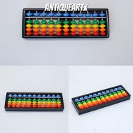 ANTIQUEARTX Abacus Hobbies 7-15 Digits Math Montessori Toys