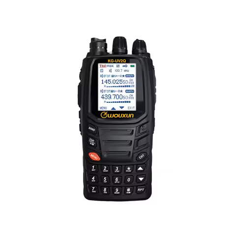 Wouxun KG UV2Q Two Way Radio 3200mAh 8W Long Range 7 Bands Air Band Receiver Repeater Classic Circui