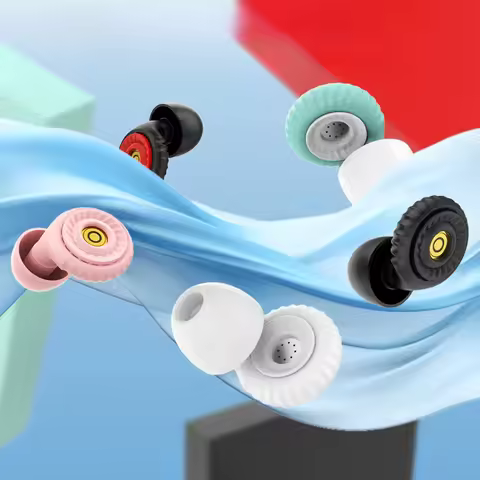 Silicone Noise Cancelling Earplugs Reusable Sleep Aid Earplug Soundproof Ear Protectors Concert Hear