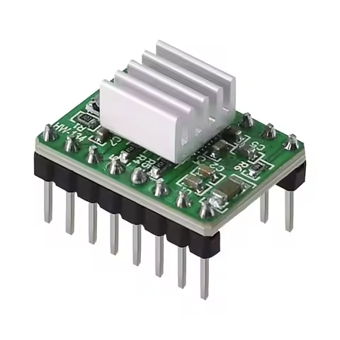 1pcs A4988 Stepstick Stepper Motor Driver Module with Heat Sink for 3D Printer Reprap Suitable for M