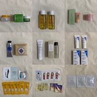 Assorted Branded Skincare Satches sample miniature