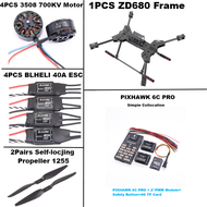 NEW ZD680 6C PRO M8N/M9N/M10 Full Carbon Fiber Hexa-Rotor Foldable Arm Hexacopter Frame Kit PIXHAWK