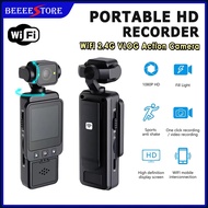 4K HD WiFi Camera Travel Bicycle Driver Recorder Mini Sports Cam for Vlog Sport Bike Travel Camcorde