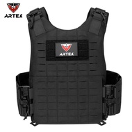 เสื้อกั๊กฝึกซ้อมแบบปลดเร็ว Artex ระบบขยายเลเซอร์ MOLLE เสื้อกั๊กมัลติฟังก์ชั่นอุปกรณ์ฝึกซ้อมกันน้ําแ