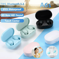 A6S TWS Bluetooth 5.0 Wireless Earphones Sport Earbuds Portable Charging Case  A6S TWS Bluetooth 5.0