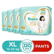 Pampers Premium Care Pants XL 30x4 - 120 pcs - Extra Large Baby Diaper (12-22kg)