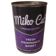 MIKO CAT PREMIUM CAT CANNED FOOD FRESH FISHERMAN'S BASKET 400G X 24TIN