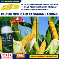 Pupuk Penyubur Akar Batang Daun dan Buah Tanaman Jagung Terbaik VERTINE 500ML Pupuk NPK Cair untuk Tanaman Jagung yang Bagus dan Ampuh Obat Semprot Tanaman Jagung Buah Besar-besar Subur Murah dan Manjur TERLARIS