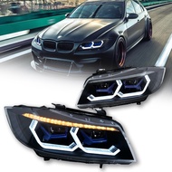 Head Lamp for BMW E90 LED Headlight 2005-2012 Headlights 320i 325i 318i DRL Turn Signal High Beam An
