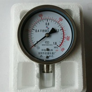 YBF-100 All Stainless Steel Pressure Gauge Anticorrosion High Temperature Resistant Steam Y100BF1.6M
