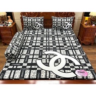 SUPER COLD SILK DRAP WITH BEAUTIFUL STRIPED PATTERN IN COOL FABRIC (3 COLORS)