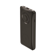 ENERGEA BAZIC GOPOWER MAG, 10000MAH MAGNETIC WIRELESS CHARGING POWER BANK - BLACK