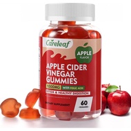 Cider Vinegar Gummies 60 Counts 1000mg AVC with Vitamin B6 Vitamin B12 for Metabolism, Digestion,, G