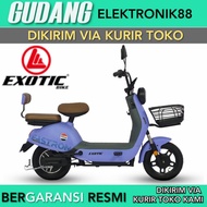 Sepeda Listrik Exotic 500Watt exotic Fastron Sepeda Pasific E-Bik