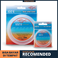 Senar Pancing Leader 100 % Fluorocarbon Relix Nusantara Samar Original - Senar Tali Siluman Fluoro C