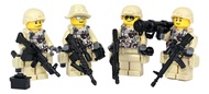 Modern Brick Warfare Marines Armed Forces Squad Custom Minifigures