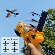 Airplane Launcher Bubble Catapult Plane Toy Airplane Toys for Kids plane Catapult Gun Shooting Game 