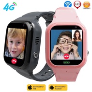 4G Kids Smart Watch SOS GPS Location Sim Card Video Call Phone Watch Camera Location Tracker Waterproof Smartwatch Girls Present