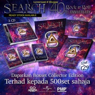 LOVERNEST Search 40th Rock N Roll Anniversary BOXSET COLLECTOR EDITION Limited Edition 3CD+3 Kaset+P