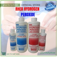 On hand Rhea Hydrogen Peroxide 10vol/20VOL Antiseptic disinfectant solution 500ml 120ml