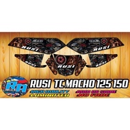 ♞,♘Rusi TC 125/150 Tribal Decals