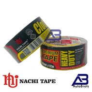 NACHI Black Cloth tape 2 Inch x 12 meters / Cloth tape 46mm x 12 mtr