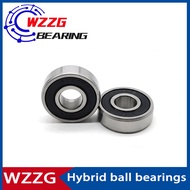 WZZG 1PCS 6000-2RS bicycle hybrid ceramic ball bearing 10*26*8mm hub bearing