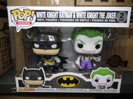{玩具路邊攤} 代理版 FUNKO POP DC 白騎士 蝙蝠俠 &amp; 小丑 Batman Joker 2入組