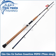 Cần Câu Cá Coastline PEPSI Carbon Vân Xoắn Siêu Nhẹ Siêu Bền – Size 2m1 2m4 2m7 3m0 (30004)