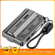Power Bank Case 21700 DIY PD 20W Fast Charging Detachable Cable No Battery Included Gray