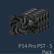 Arctic P14 Pro PST 5 Pack Fan PWM with cable Splitter Original